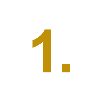 The image shows a large, bold number 1 with a simple black background, emphasizing its importance or status.
